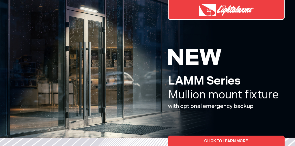 LAMM Series Mullion mount fixture