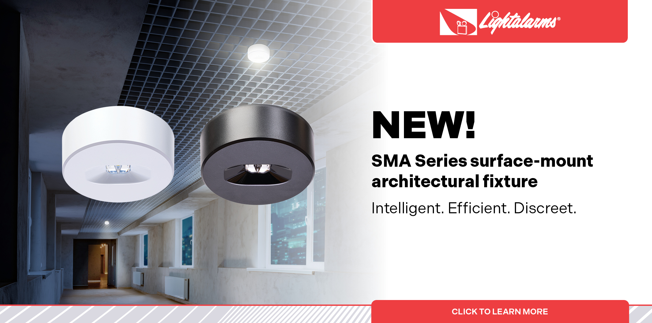 SMA Series surface-mount architectural fixture